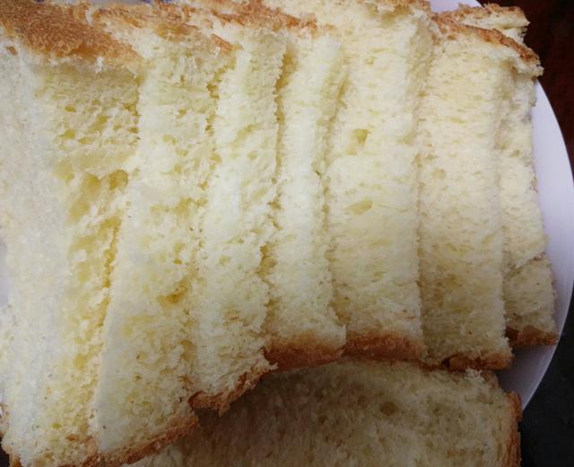 家庭面包机版甜面包(普通面粉，花生油)