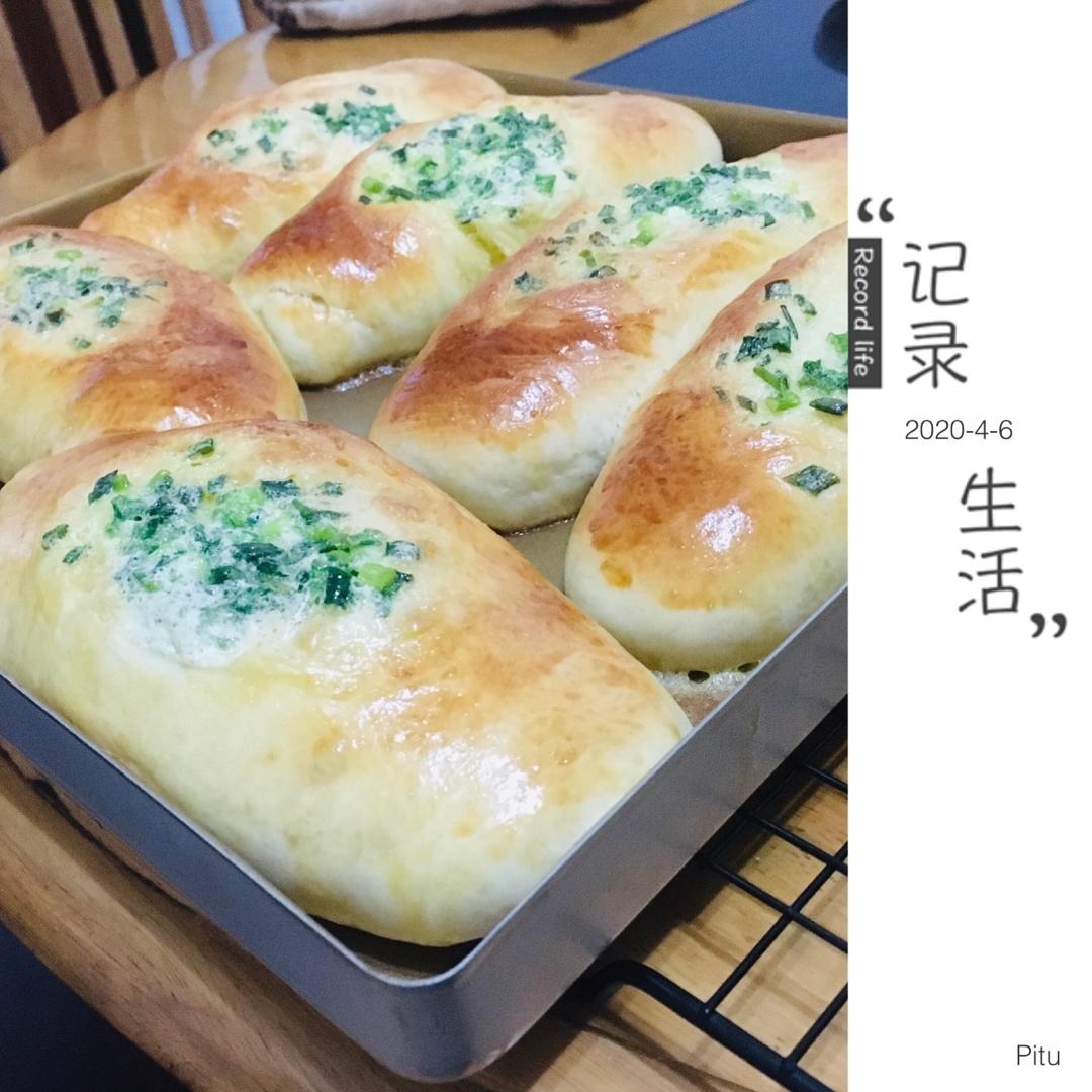 台式香葱面包
