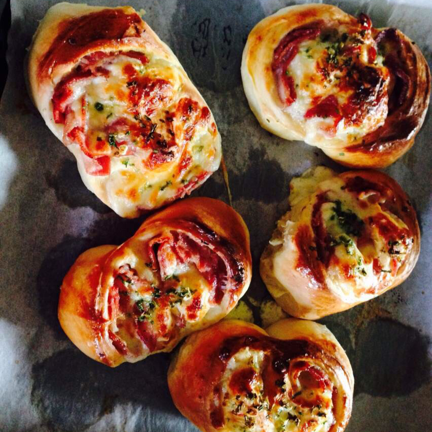 培根乳酪小面包