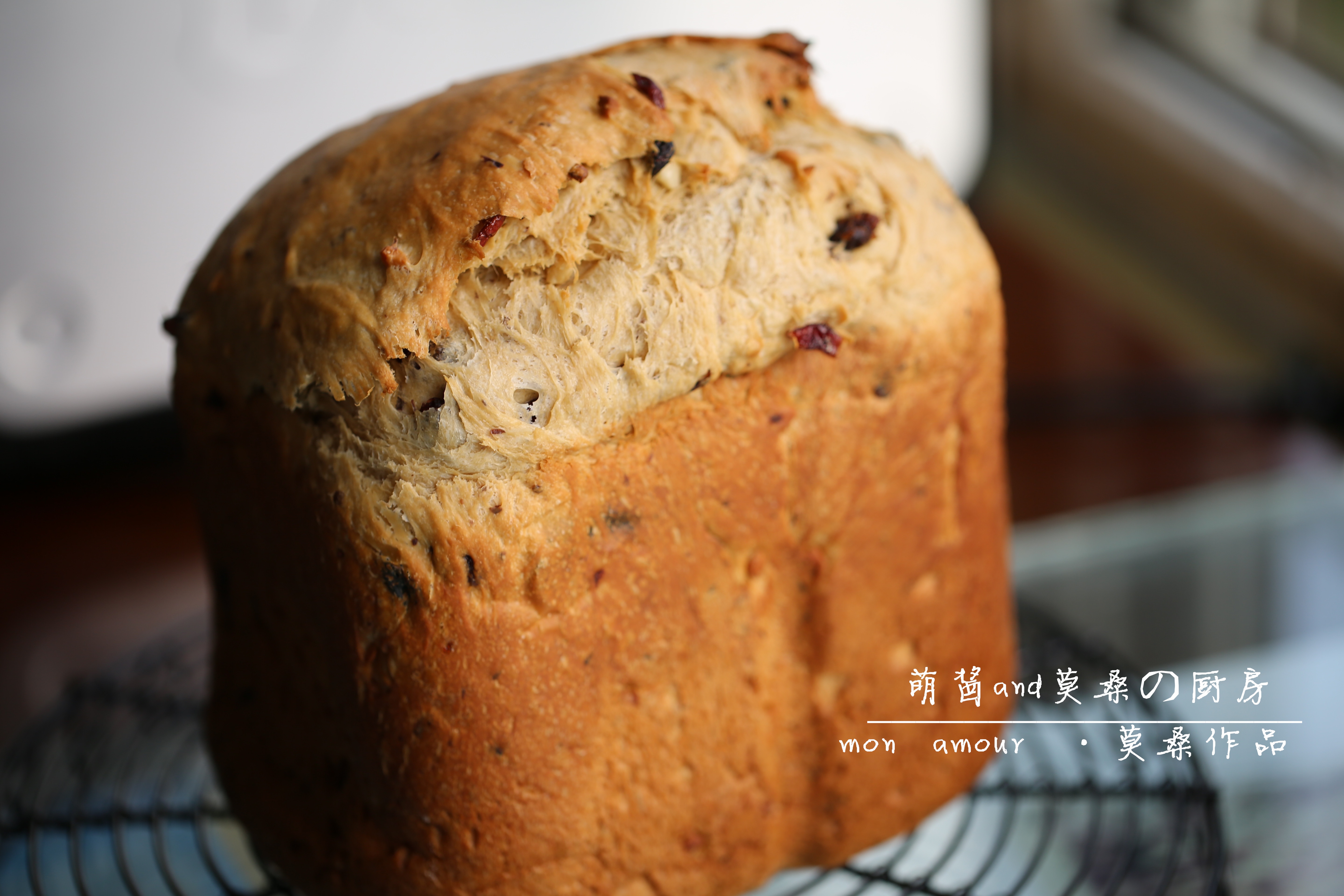超级好吃的原味面包（面包机版）