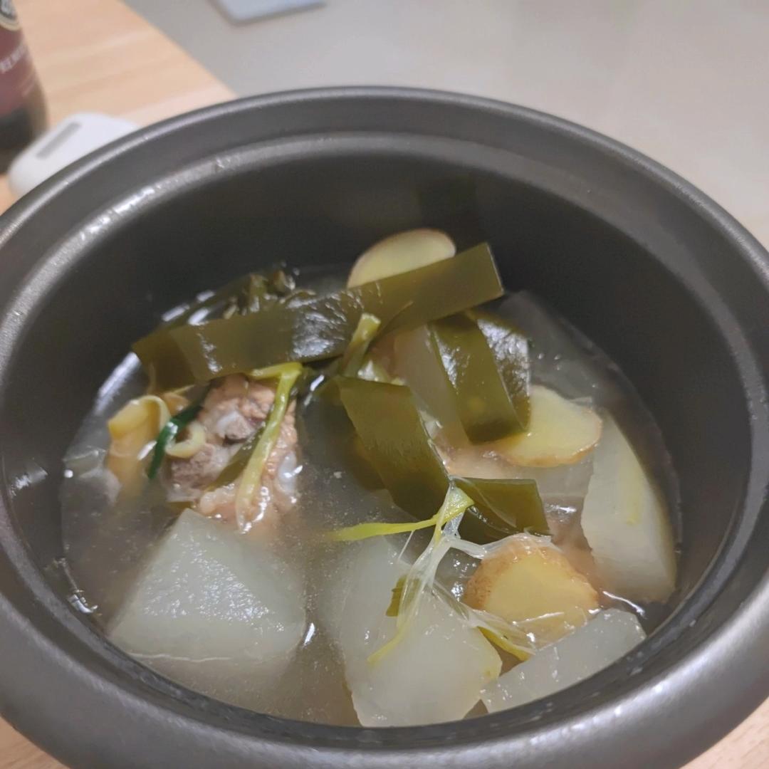 冬瓜排骨海带汤