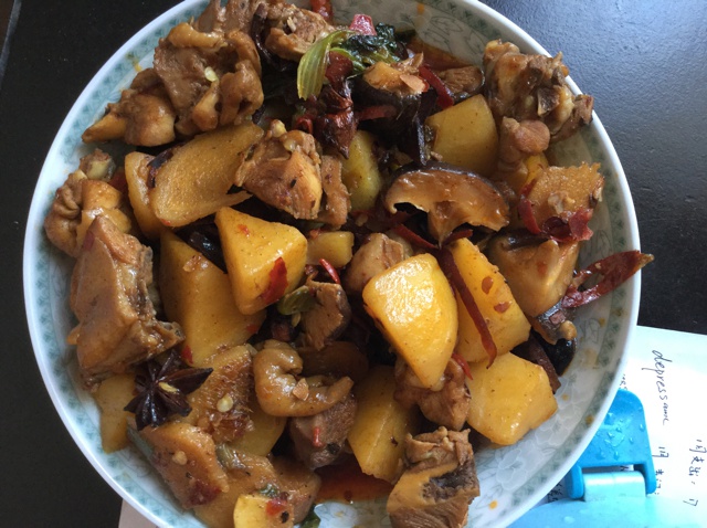 土豆烧鸡