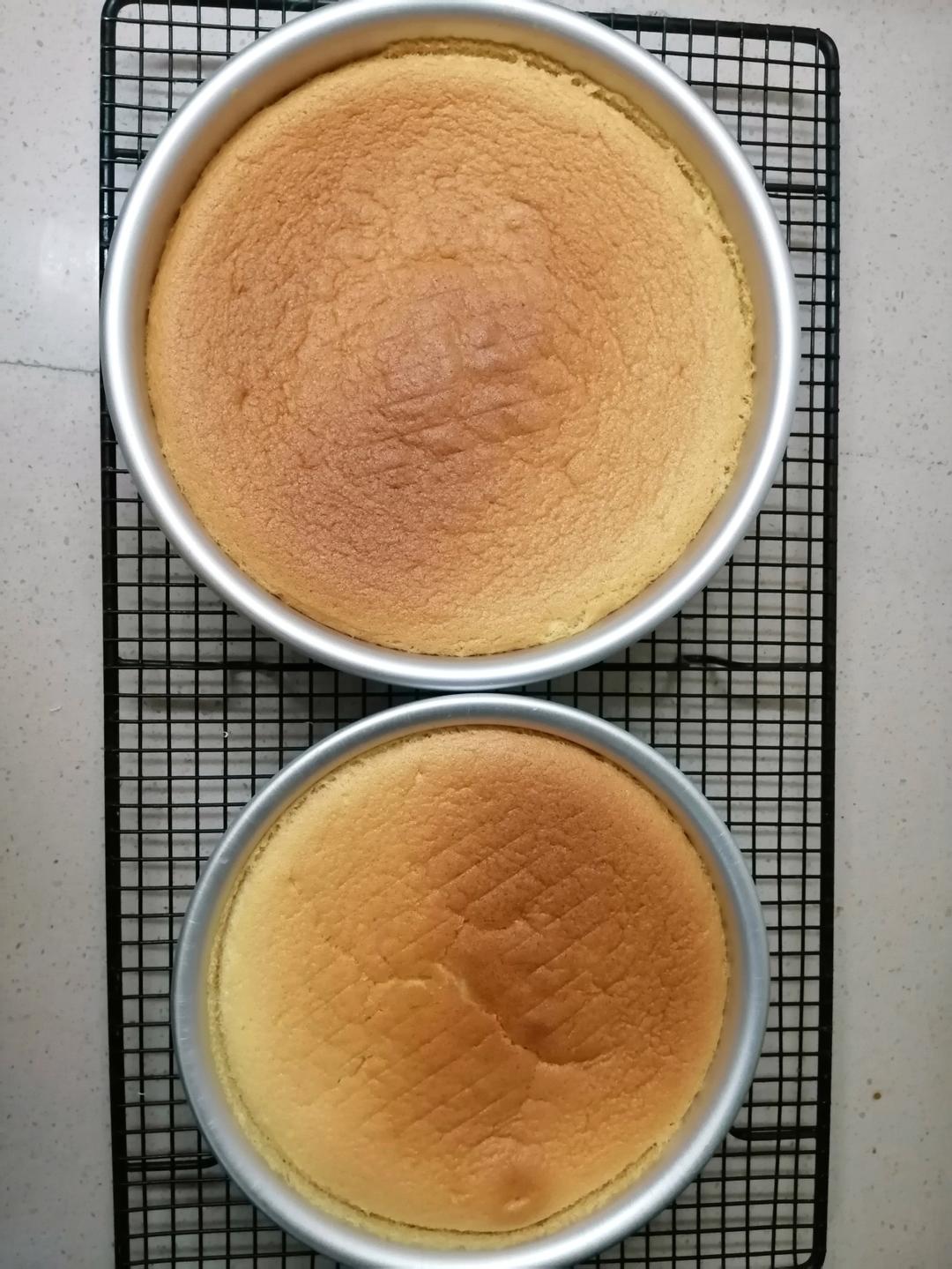 戚风蛋糕（八寸）