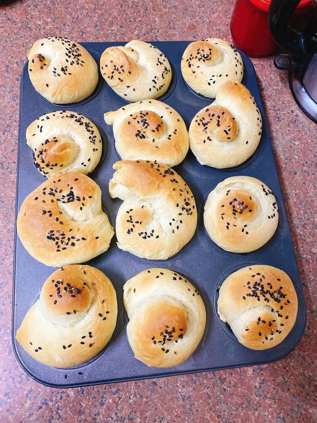 纯奶手撕吐司的做法 步骤1