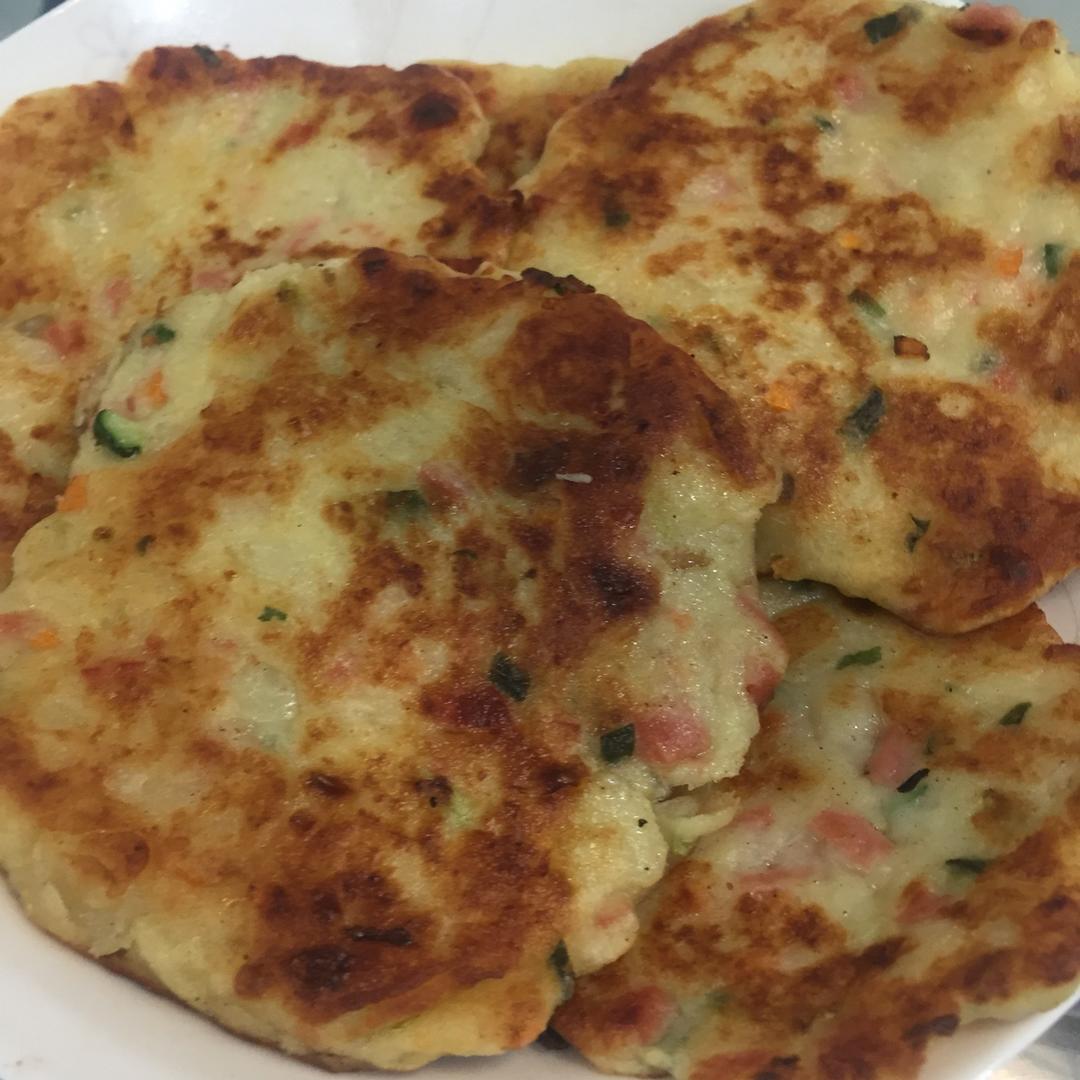 土豆火腿早餐饼