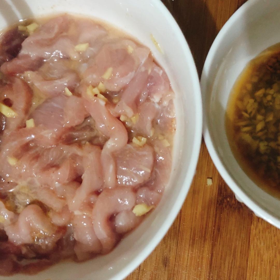 生姜炒猪肉