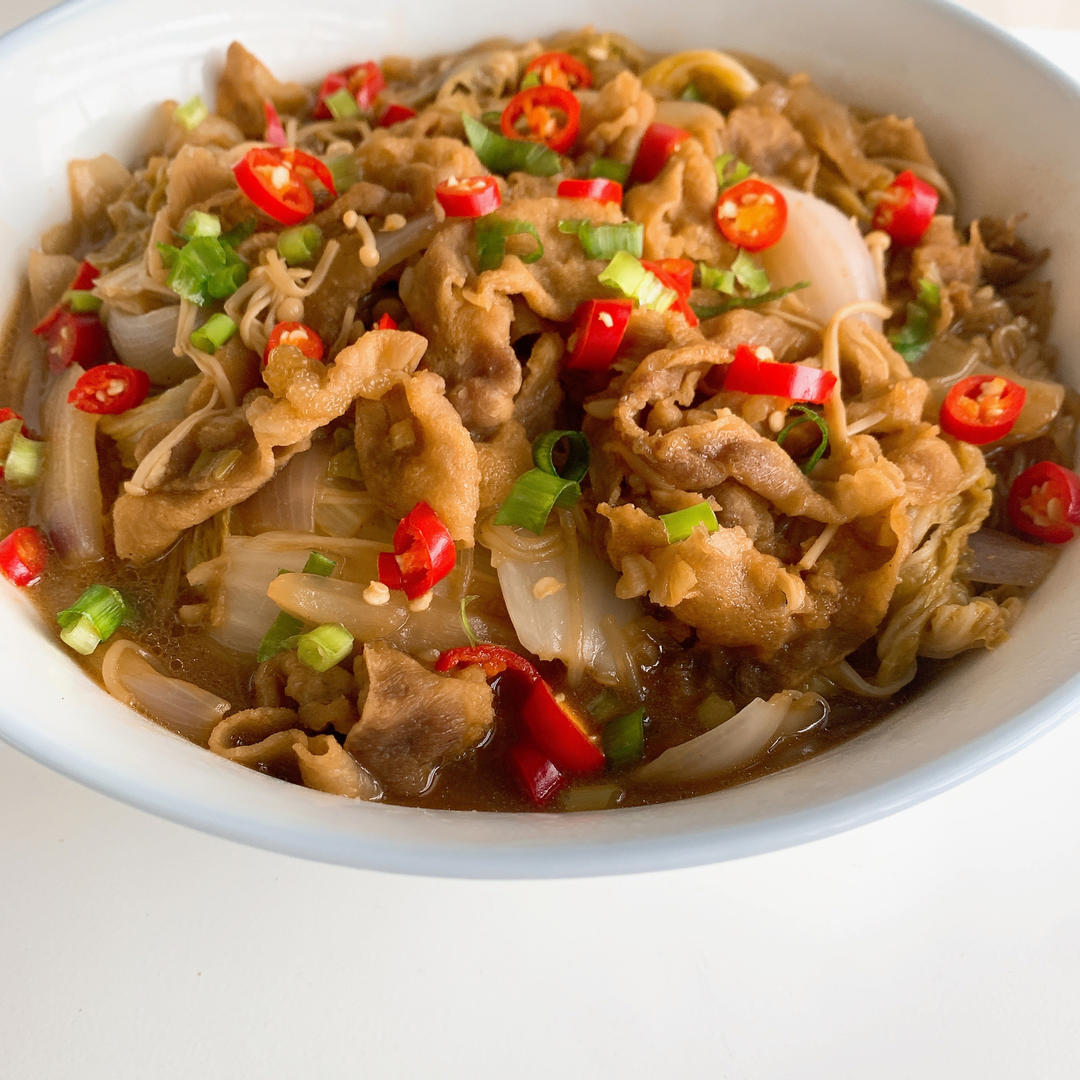 懒人版——肥牛粉丝煲