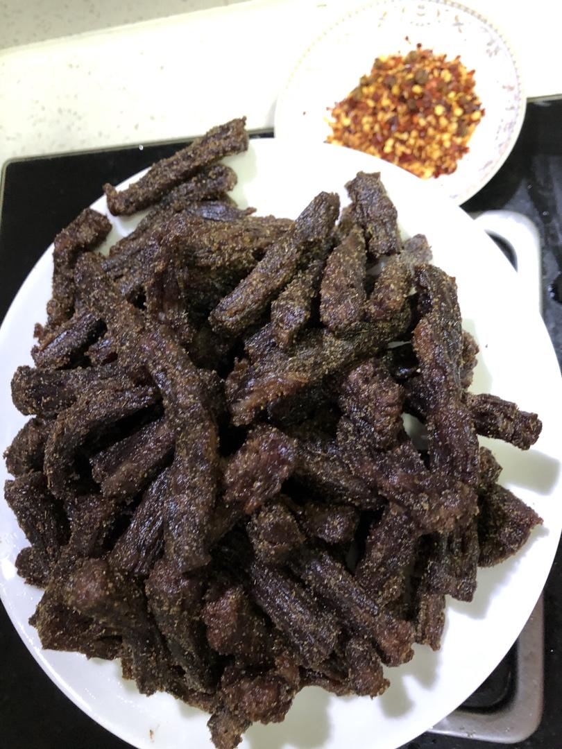 手撕牛肉