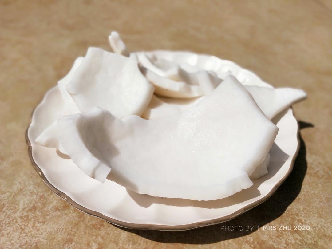 自制椰蓉，椰奶