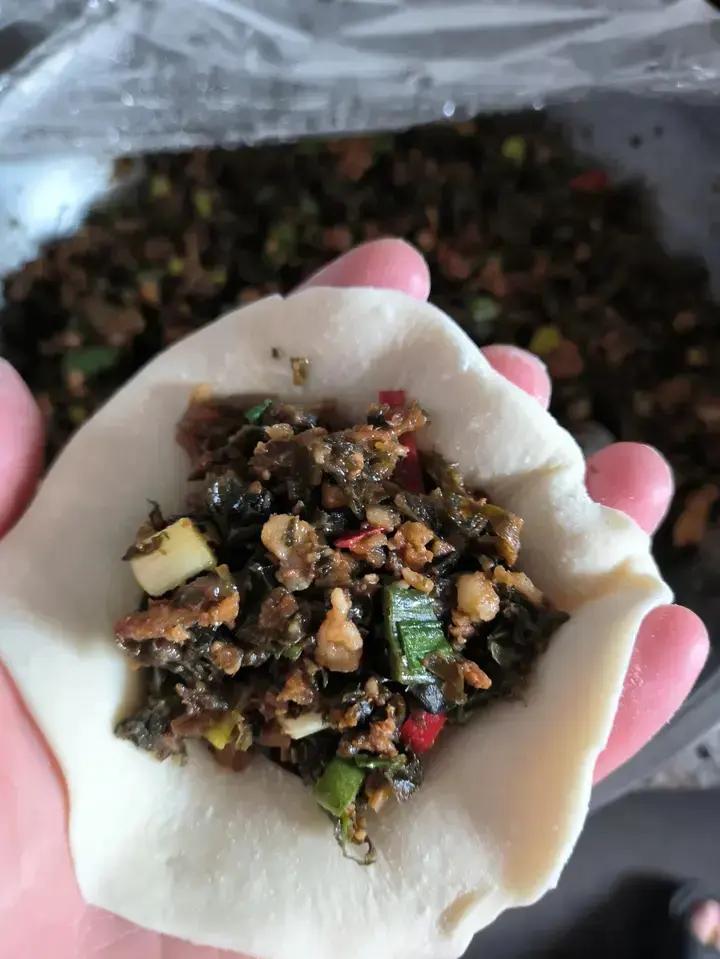 【梅干菜烧饼】