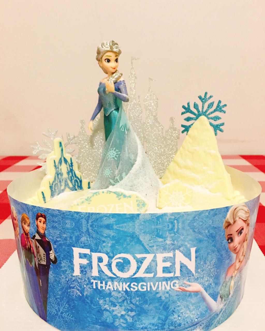 冰雪奇缘蛋糕