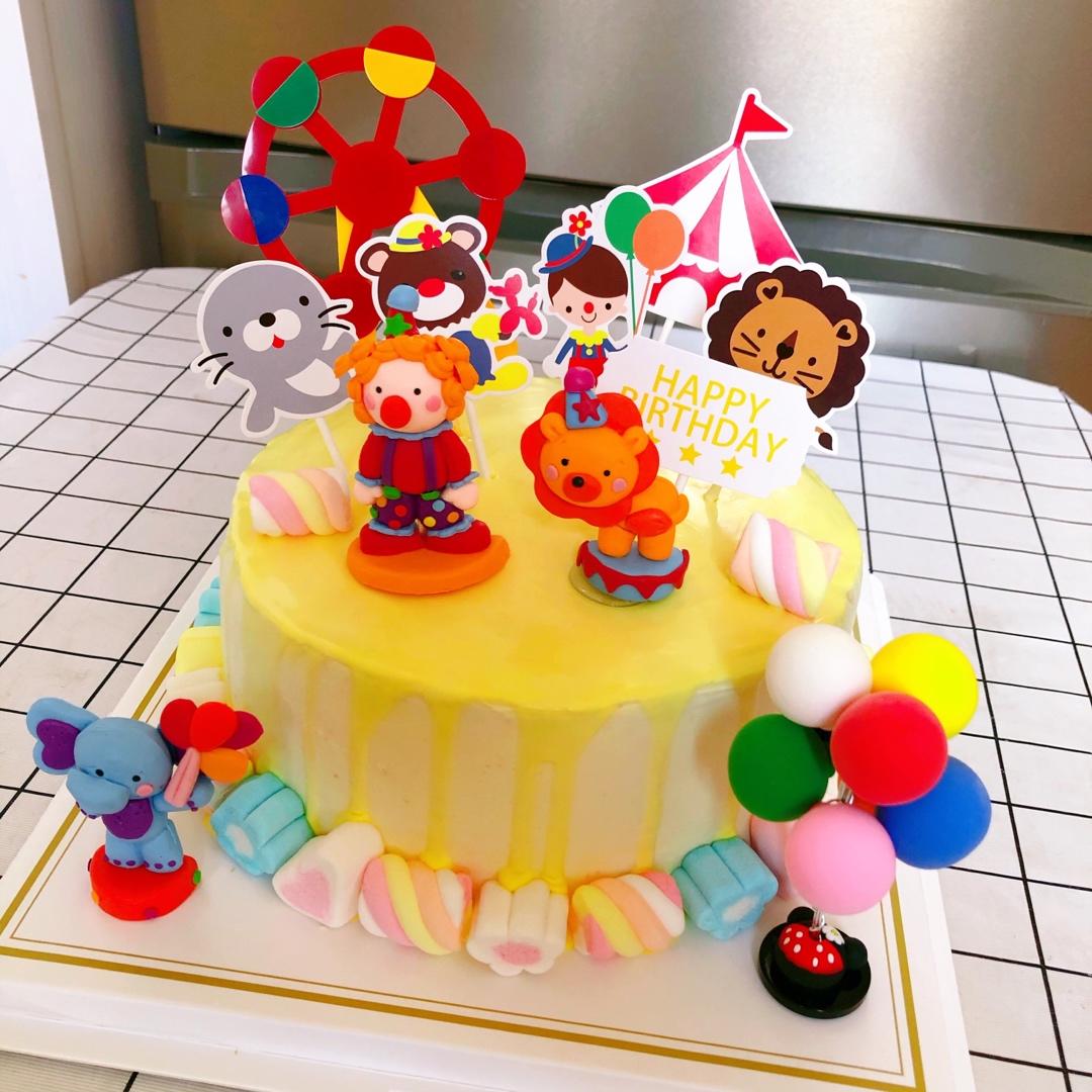 2019.8.2第一次做生日蛋糕