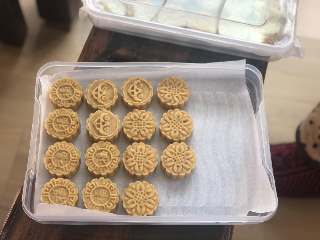 绿豆糕（传统麻油味）