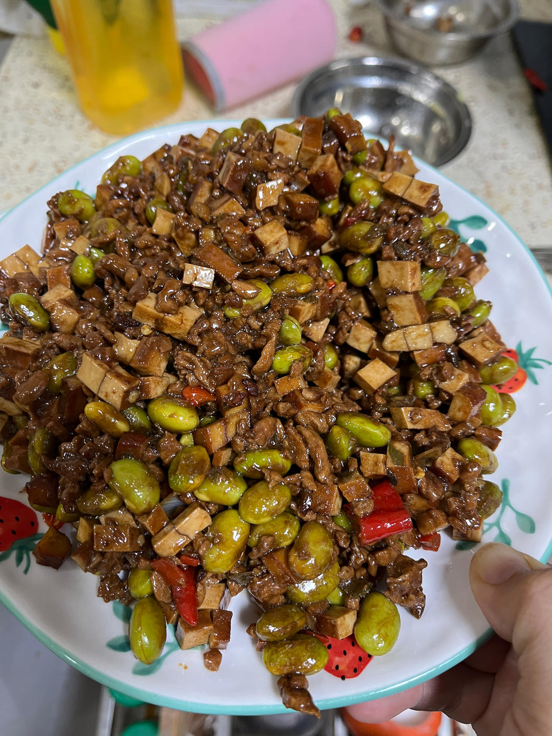 👍夏日绝佳下饭菜❗️毛豆炸酱