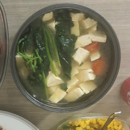菠菜豆腐可以一起吃吗？