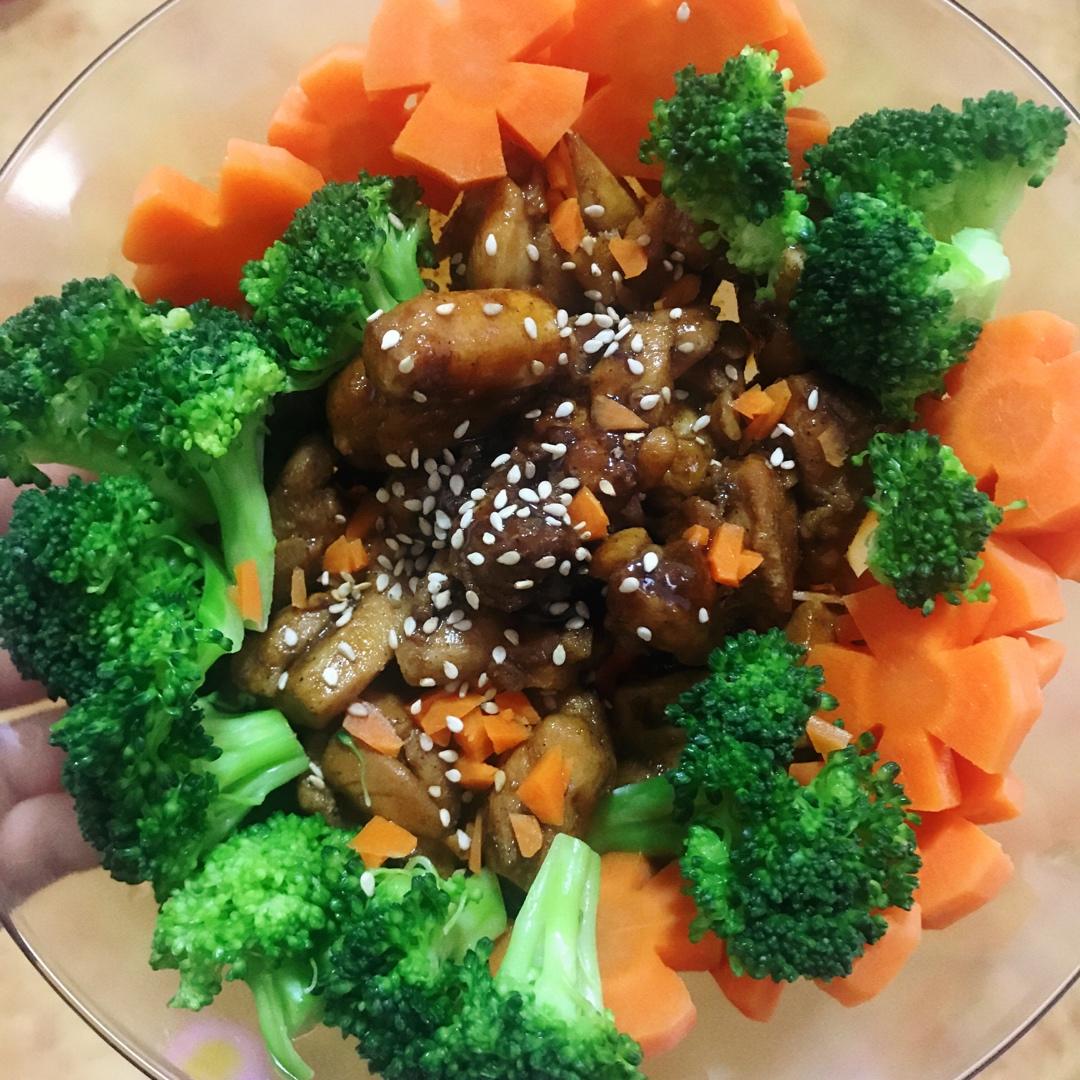 照烧鸡腿饭