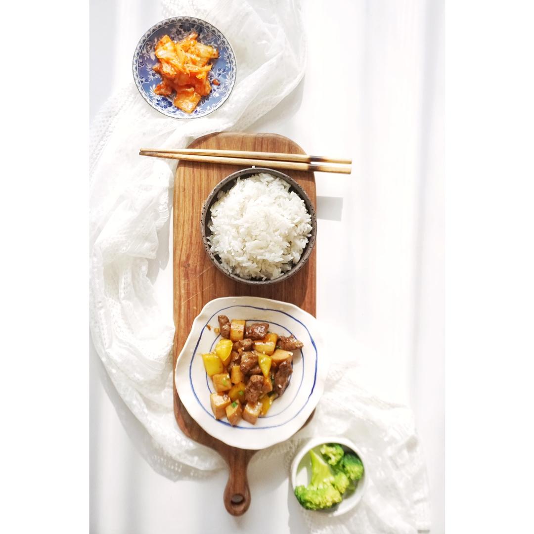 我的轻奢煮艺——杏鲍菇牛肉粒