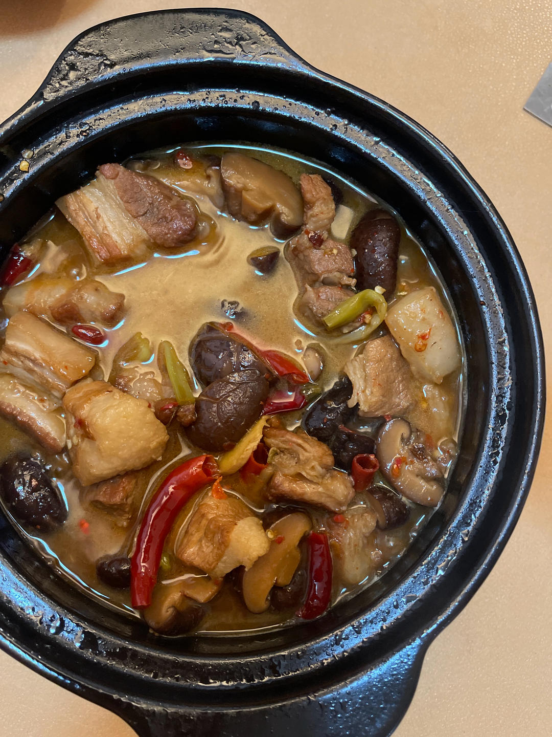 干香菇烧肉