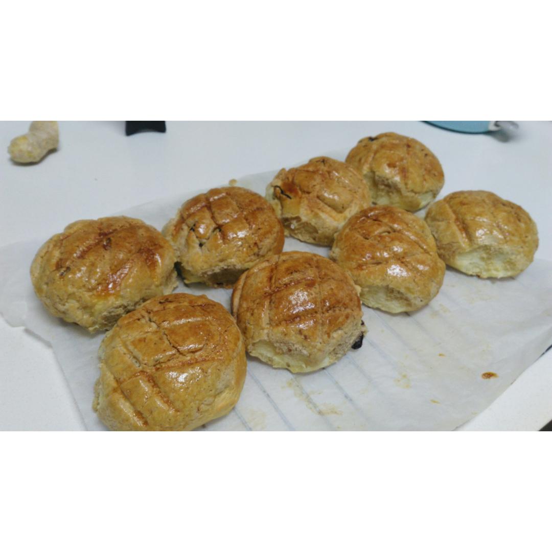 奶香菠萝包（0失败的方子）