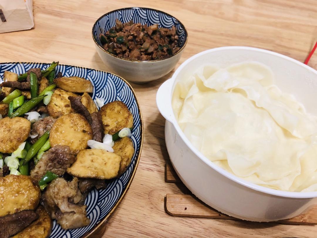 卷菜我最爱水烙馍（河南人最后的倔强👀）