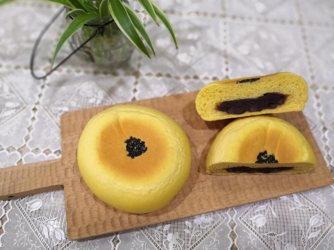 日式南瓜红豆包