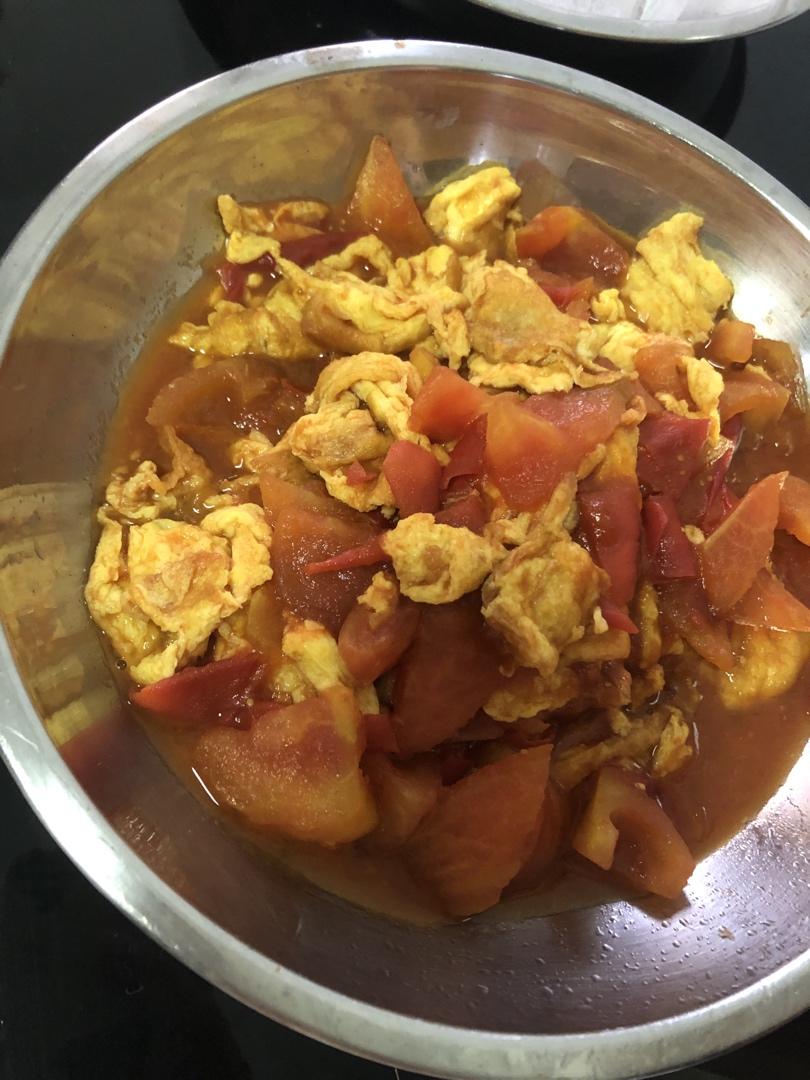 不麻烦爸妈的番茄炒蛋