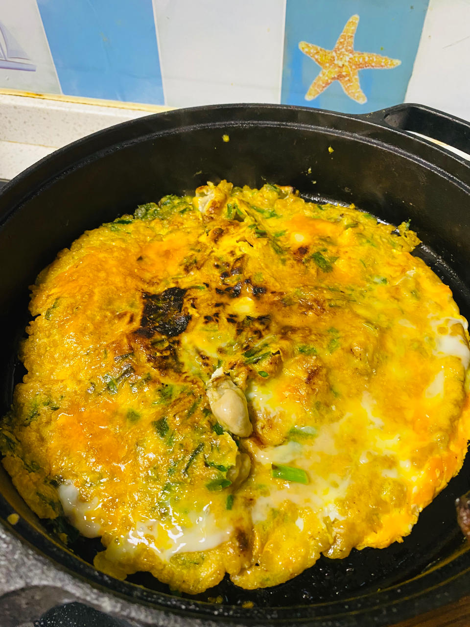 蚝烙【蚝烙煎】香煎牡蛎 海蛎煎