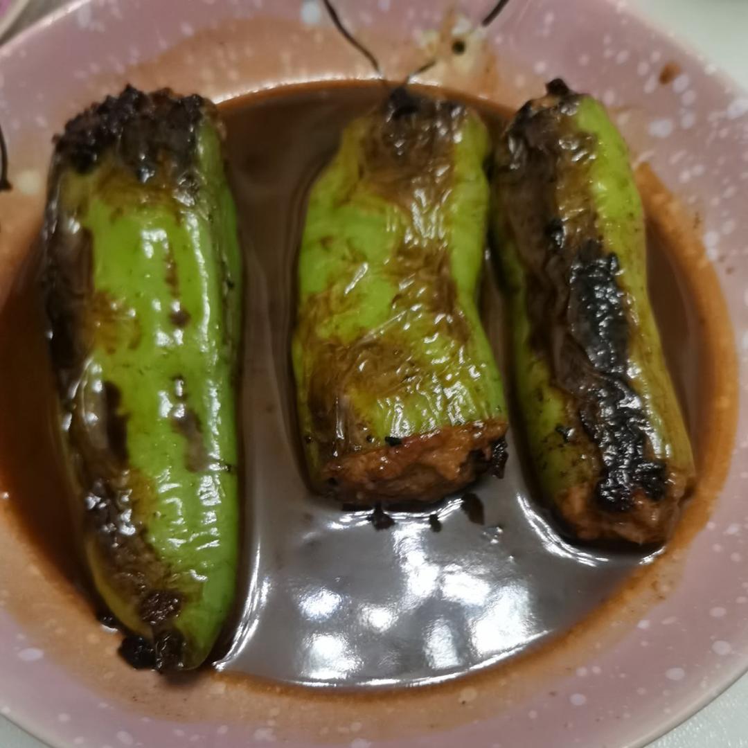 下饭菜肴--青椒酿肉