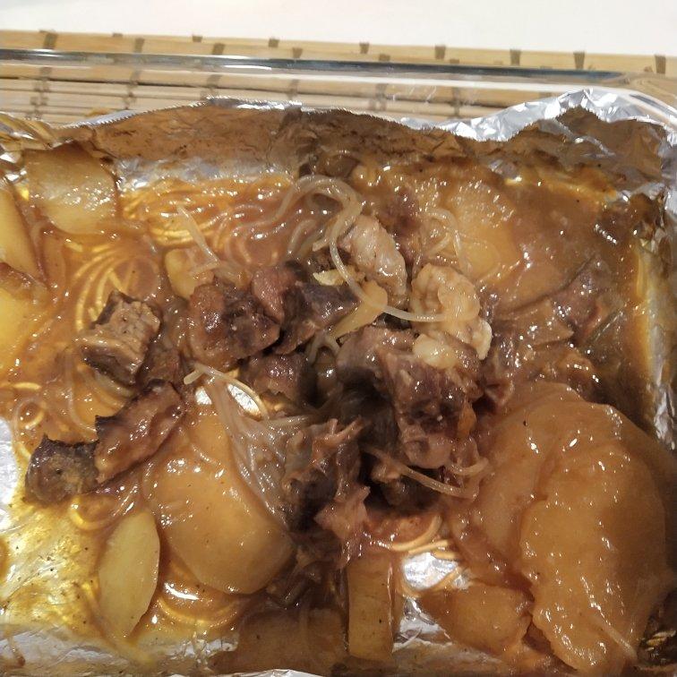 杏鲍菇牛肉粒（烤箱版）