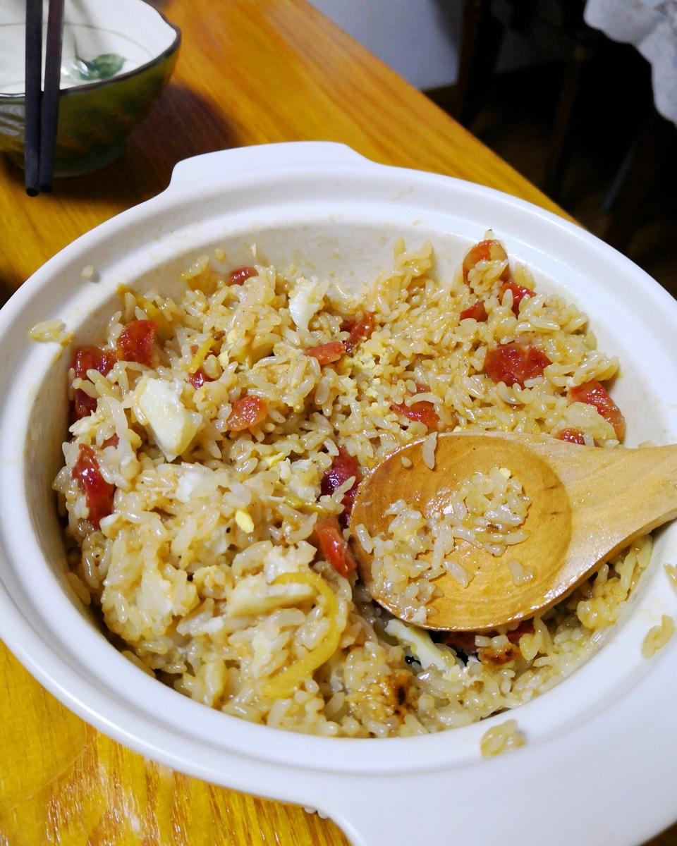 最爱腊味煲仔饭（一人食）（快手版）