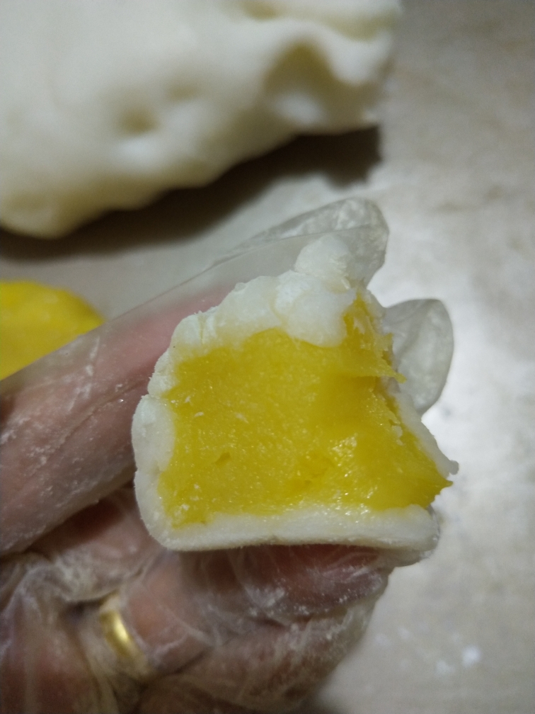 芒果冰皮月饼馅的做法