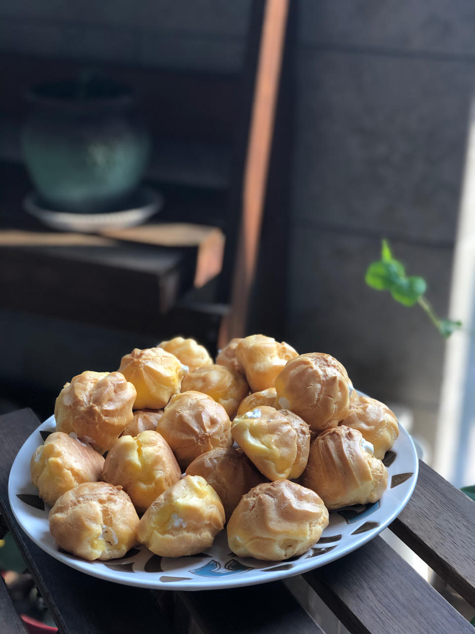 简单易成功的奶油小泡芙做法