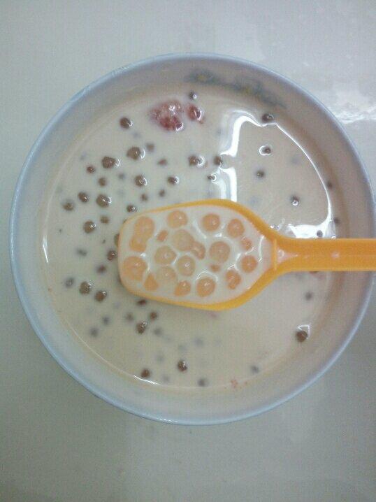 紫薯椰奶西米露