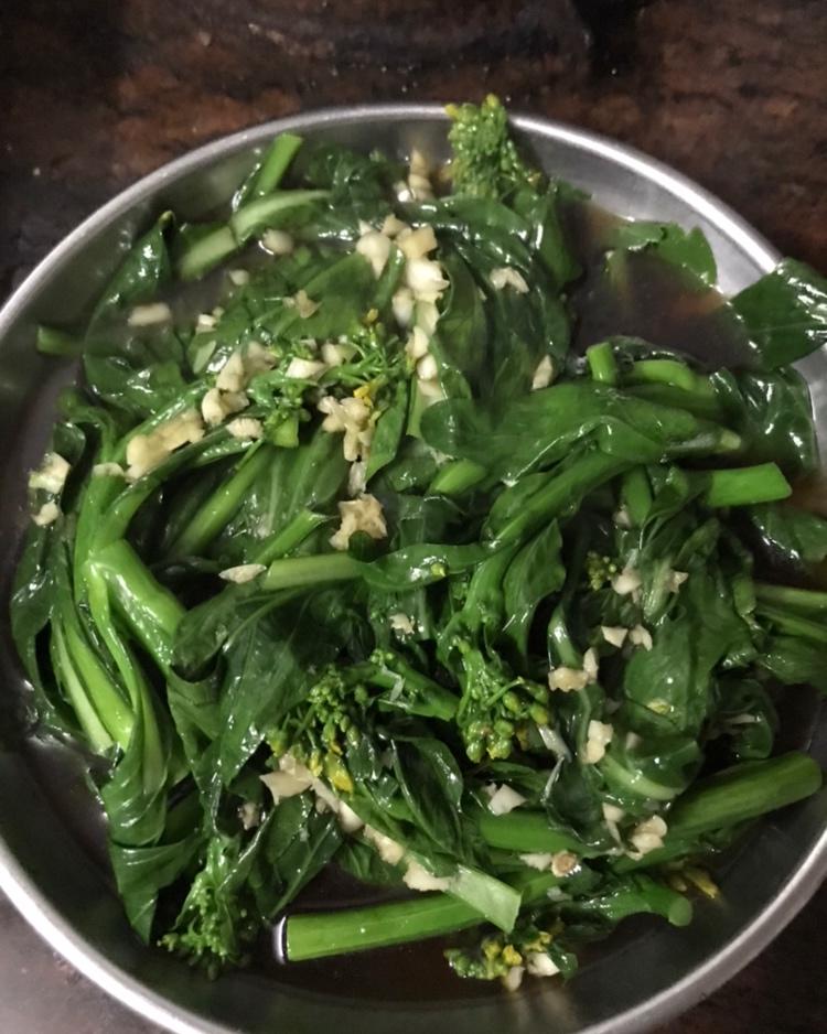 白灼菜心