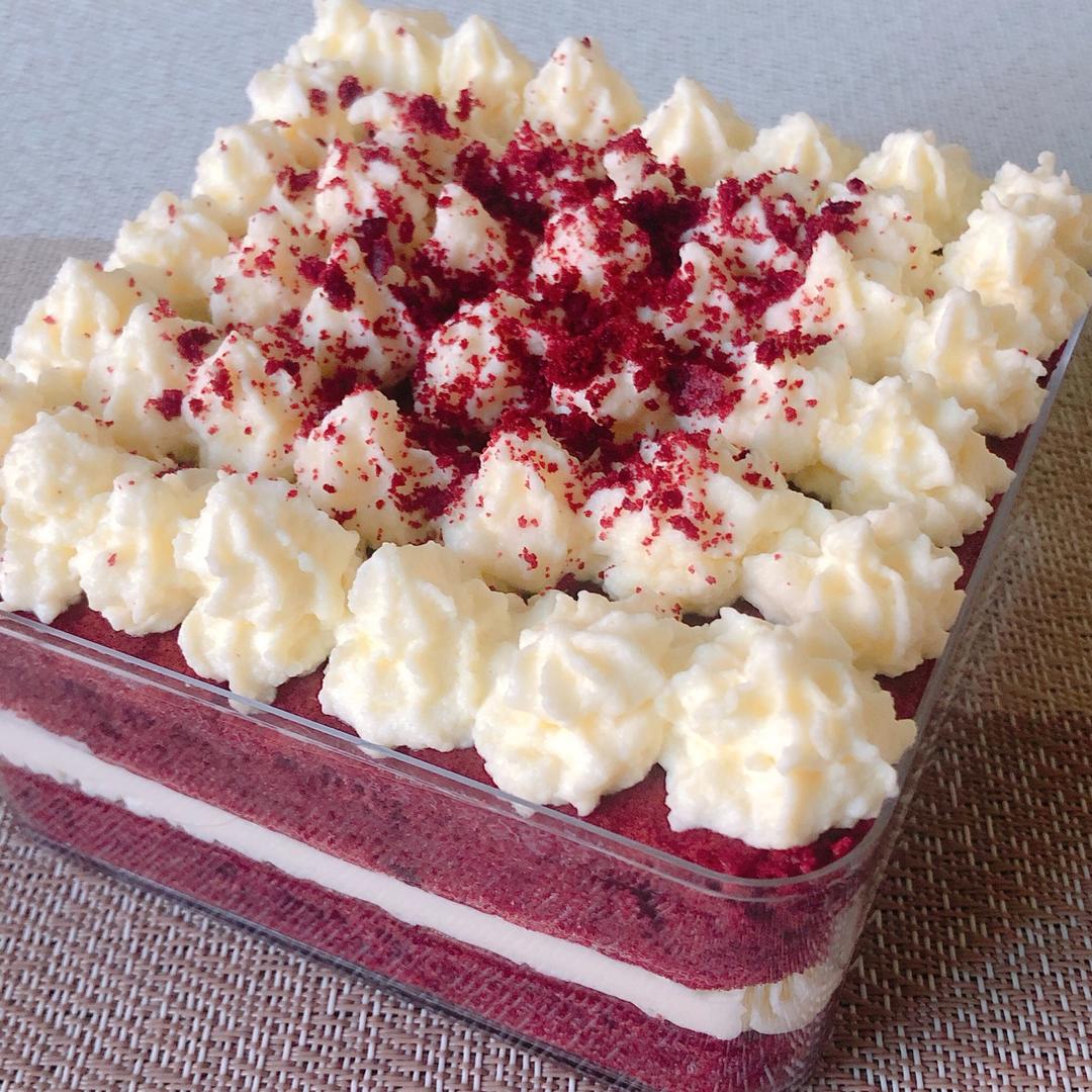 红丝绒乳酪蛋糕「merry  christmas」