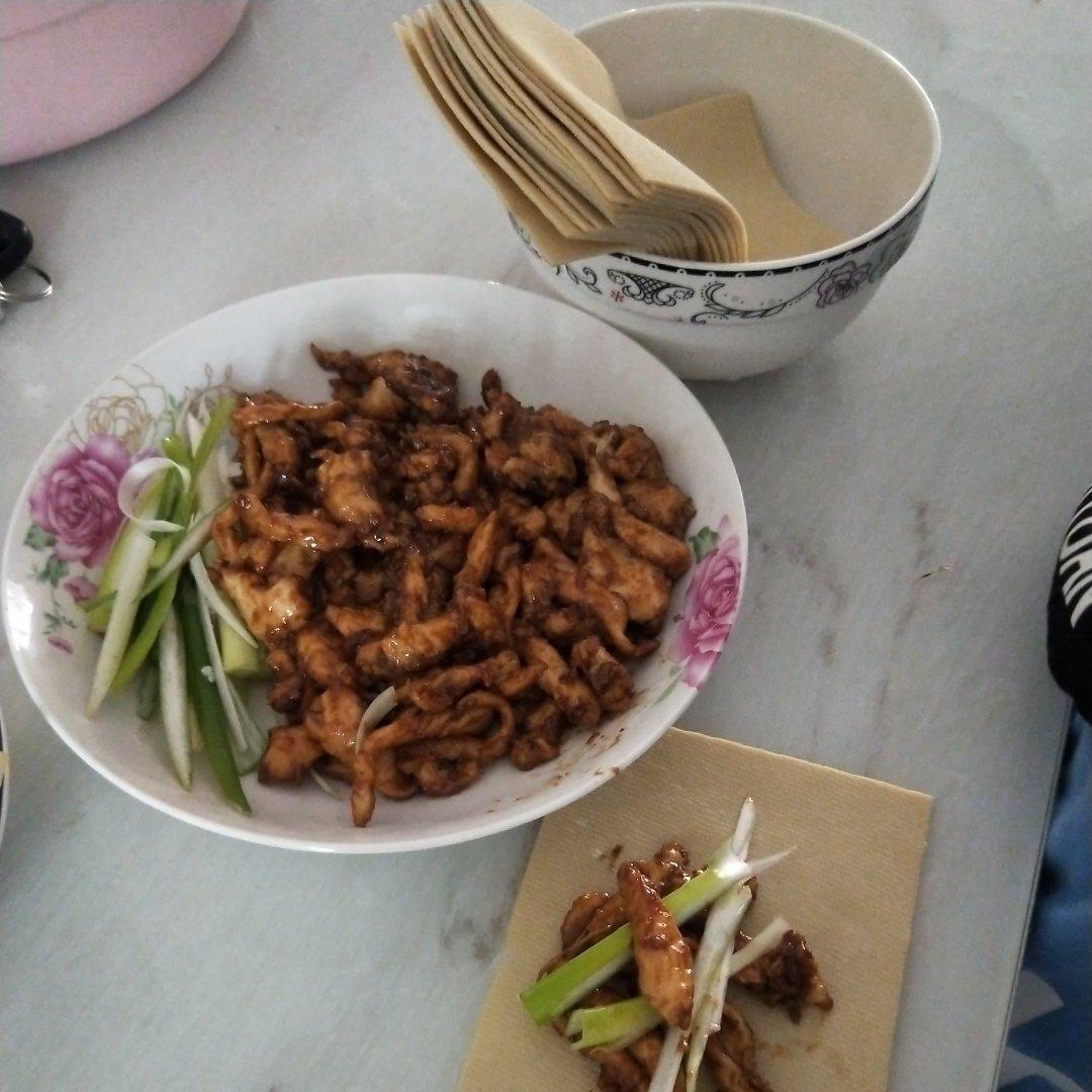 传统做法 京酱肉丝