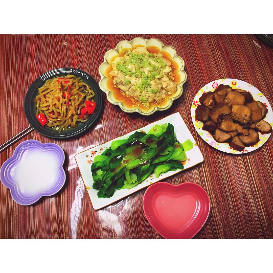 蒜蓉蒸鸡胸（鸡腿）