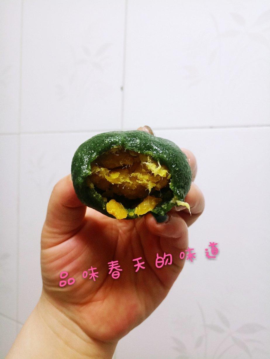 《Tinrry+》咸蛋黄肉松青团+红豆沙青团