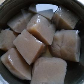 自制魔芋豆腐