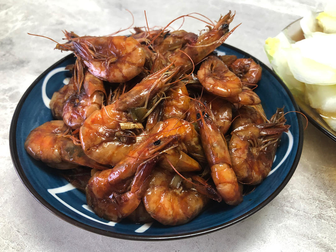 家庭版油焖大虾