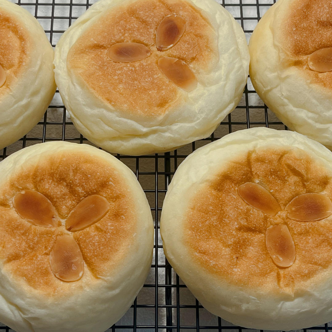 日式紫薯芋泥面包