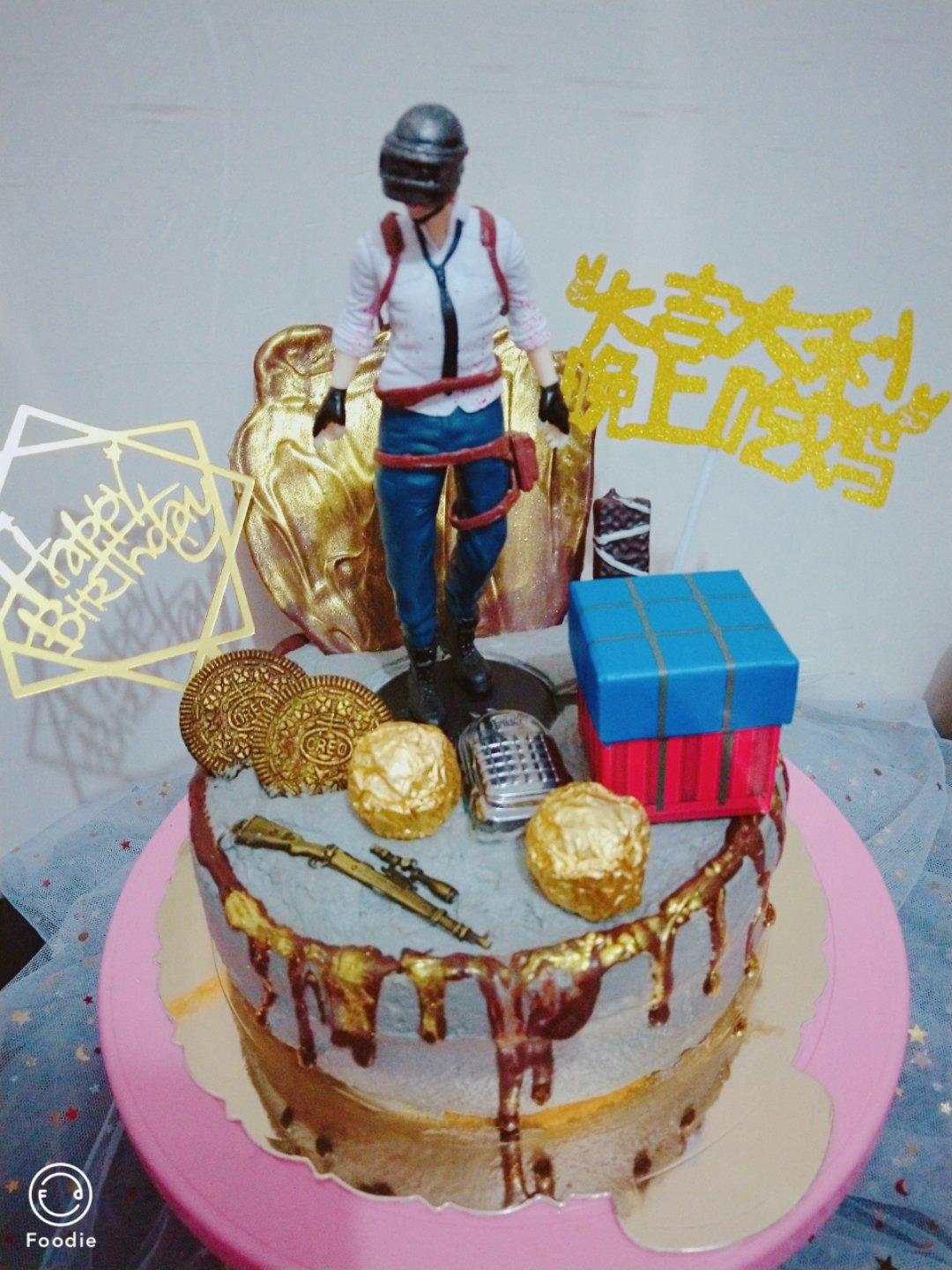 绝地求生，吃鸡蛋糕