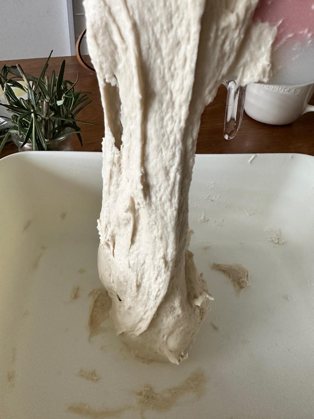 纯奶手撕吐司的做法 步骤1