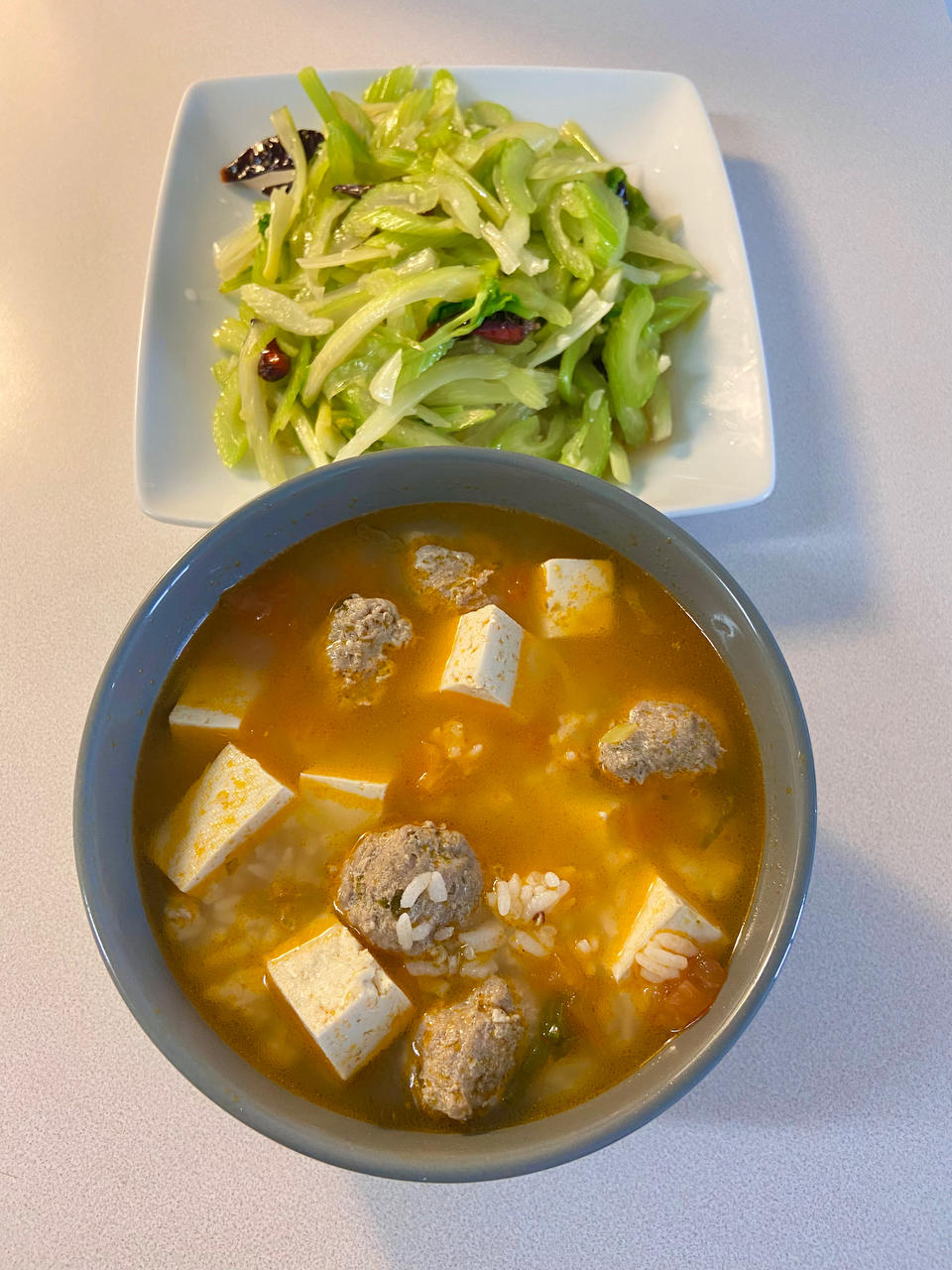 素炒芹菜