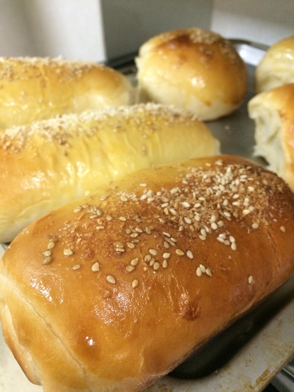 肉松沙拉酱面包（65度汤种）