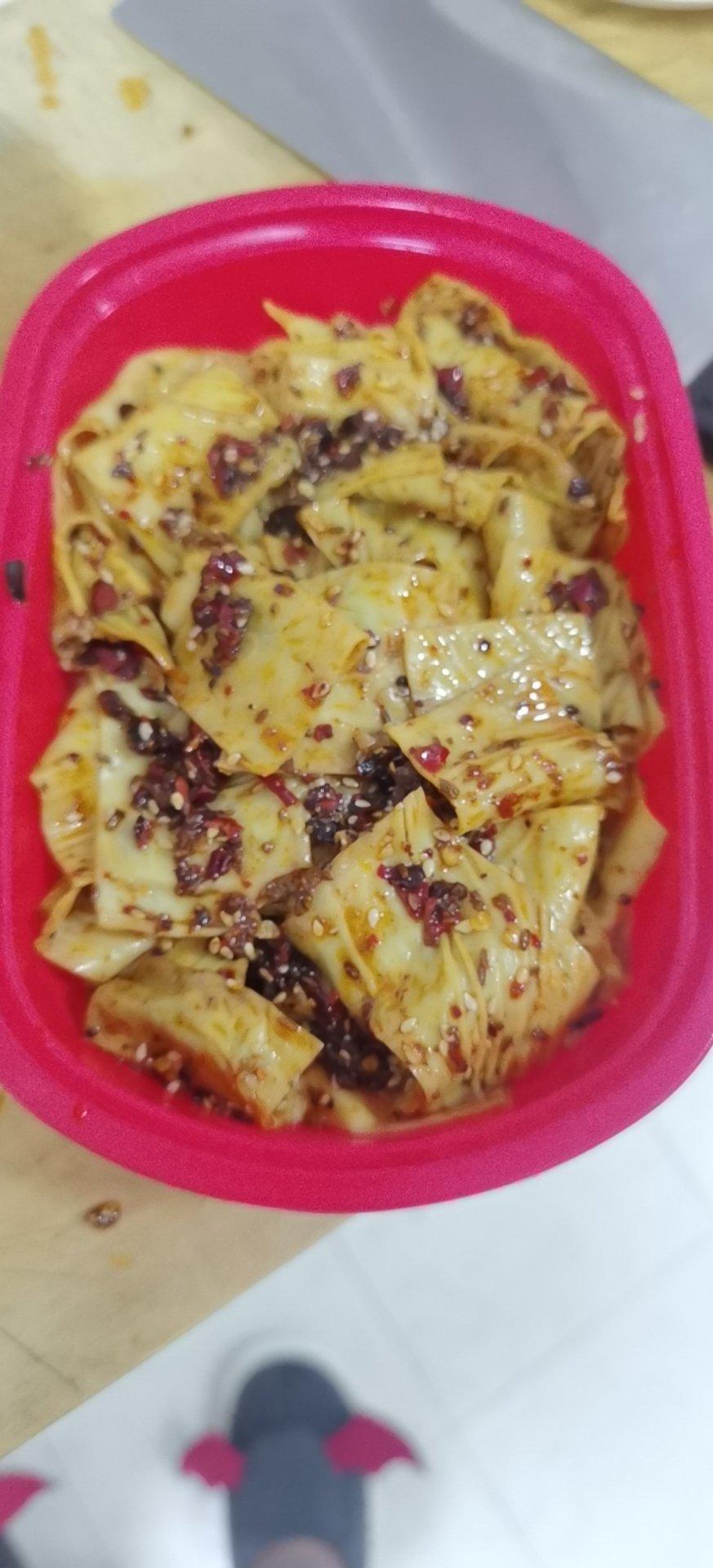 可口下饭菜～凉拌豆皮