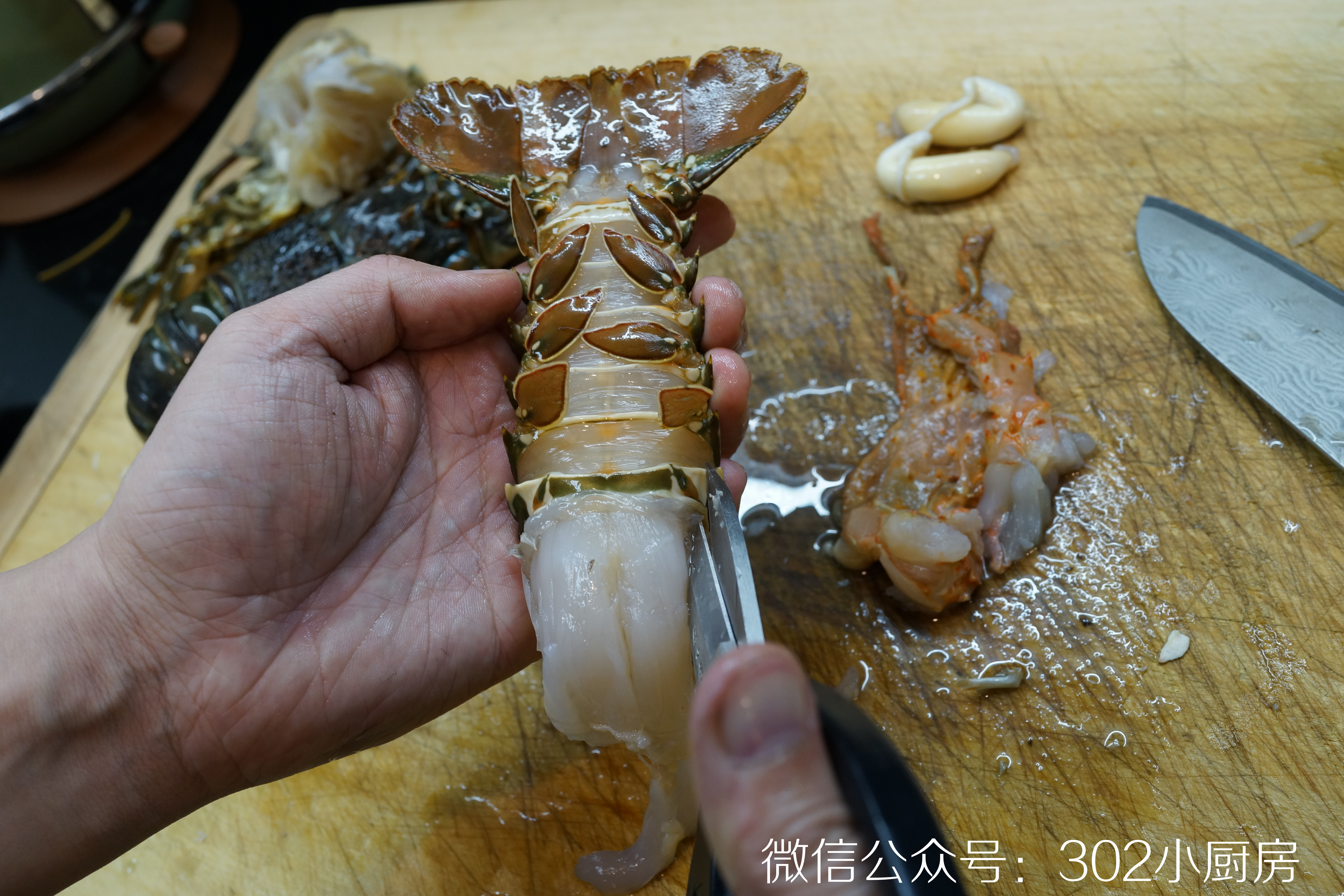 【0560】意式龙虾炖饭（包含详细取龙虾肉方法） <302小厨房>的做法 步骤8
