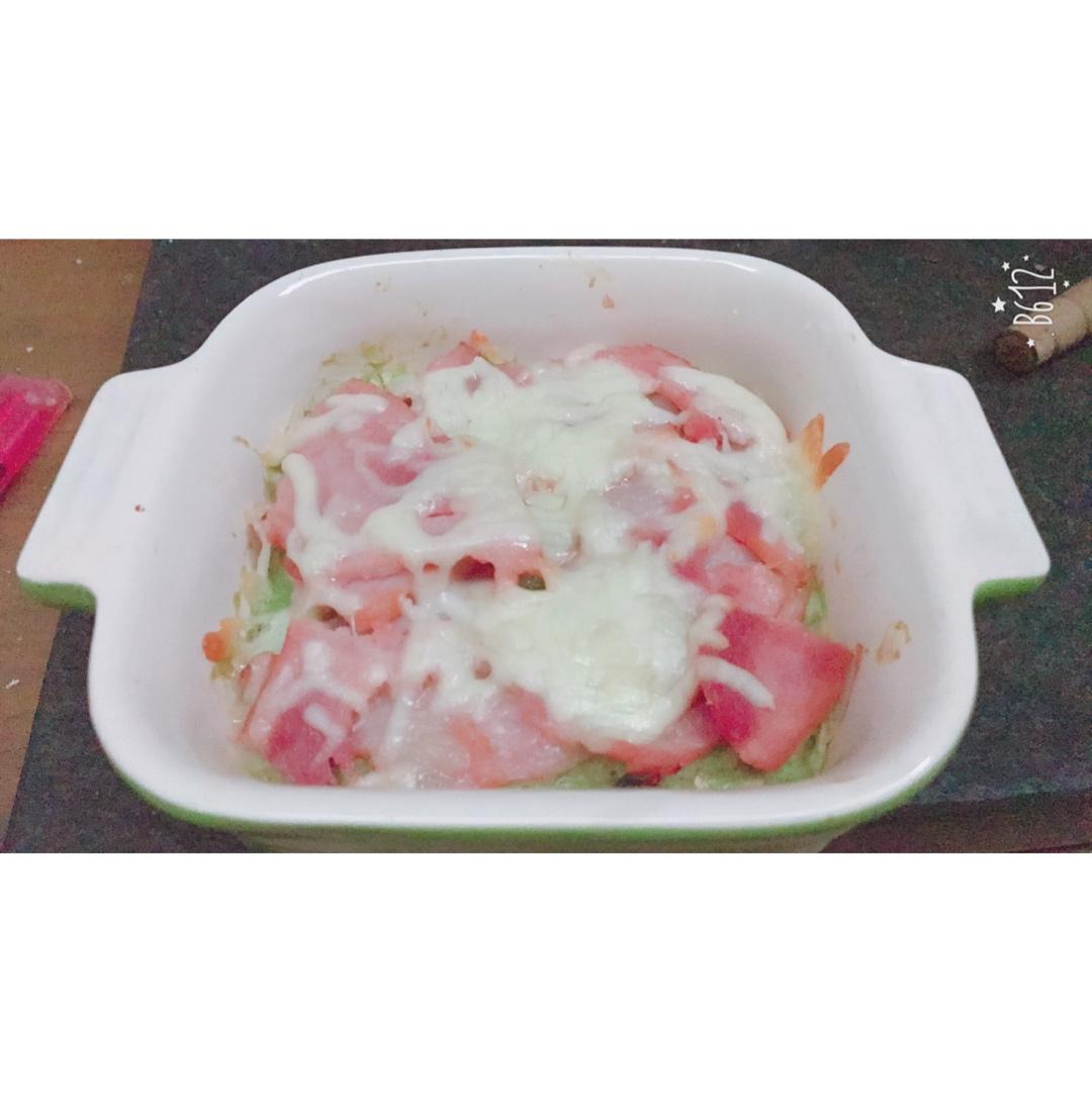 龙利鱼牛油燕麦披萨