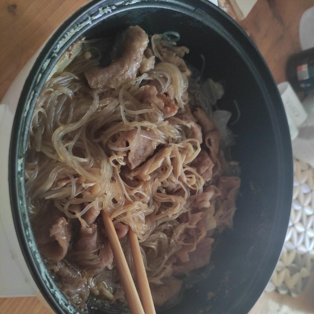 懒人版——肥牛粉丝煲