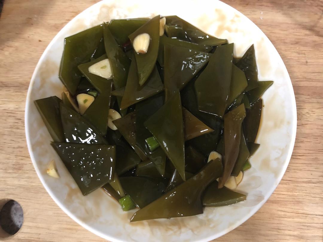 简单美味的酸辣海带块